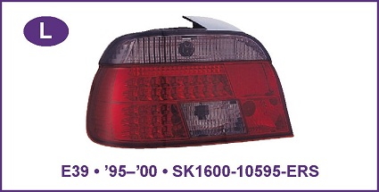 LED Stop svetla BMW E39 Red,BLACK 95-00